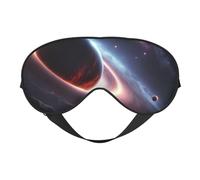 Galaxy Planet Print Lightweight Sleep Mask Breathable Light-Blocking Travel Yoga Outdoor Adventures