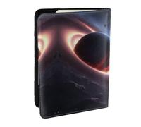 Galaxy Planet Print Passport Holder Cover Wallet Passport Cover, Passport Wallet Case for Cards and Documents