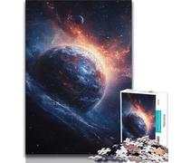 Galaxy Planet Puzzles 1000 Pieces for Teenagers,Help The Brain Exercise Addictive Toys to Cultivate Patience Great Gift (38x26cm)