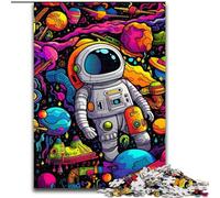 Galaxy Planet Puzzles for 1000 Piece Wooden Puzzles Perfect for Family Fun, Party Games, Birthday Party Favors 50x75cm