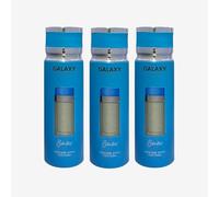 Galaxy Plus Concept Perfume Body Spray - Inspired By Light Blue - Pack of 3