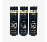 Galaxy Plus Concept Perfume Body Spray - Inspired By Oud For Greatness - Pack of 3