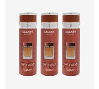 Galaxy Plus Concept Perfume Body Spray - Inspired By The 1 for Men - Pack of 3