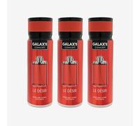 Galaxy Plus Concept Perfume Body Spray LE DESIR - Inspired By Dezire for a Man - Pack of 3