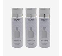 Galaxy Plus Concept Perfume Body Spray MOUNTAIN - Inspired By Silver Mountain Water - Pack of 3