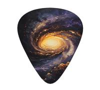 Galaxy print Guitar Picks 12 Pack Assorted Thickness for Guitar,ukulele,0.46/0.71/0.96mm