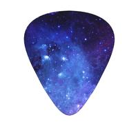 galaxy. print Guitar Picks 12 Pack Assorted Thickness for Guitar,ukulele,0.46/0.71/0.96mm