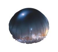 Galaxy Printed Double Layer Lined Shower Cap,Shower Caps For Women Reusable