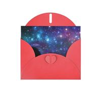 Galaxy Printing Holiday Happy Birthday Cards Gift With Envelope And Note Tag For Women Men Wife Mom Husband