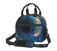 Galaxy Prints Lunch Bag Tote Bag for Women Men, Insulated Lunch Cooler Bag Organizer for School Picnic Work Outdoor