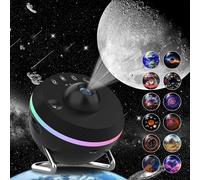 Galaxy Projector, 13 in 1 HD Planetarium Galaxy Star Projector for Bedroom, Star Projector Galaxy Light with Meteor Effects and Timer for Kids, Ceiling, Gifts