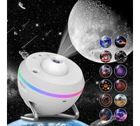 Galaxy Projector, 13 in 1 HD Planetarium Galaxy Star Projector for Bedroom, Star Projector Galaxy Light with Meteor Effects and Timer for Kids, Ceiling, Gifts
