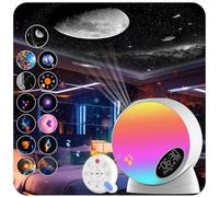 Galaxy Projector,13 in 1 HD Planetarium Star Projector for Bedroom,Star Projector Galaxy Light with Bluetooth Speaker & White Noise,Remote/Auto-Off Timer,Space Galaxy Lamp for Kids Gifts Home Decor