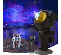 Galaxy Projector, Astronaut Galaxy Light Projector for Bedroom, Star Projector Night Light with Timer and Remote,360 Adjustable Space Nebula Starry Ceiling Projector for Kids Room Decor Birthdays Gift