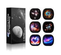 Galaxy Projector Disc - 6 Realistic Film Discs for YunLone and Other Same Model Meteor and Galaxy Projector (SKE-TKQ01 & BL-DQY02 Pro) 5K Ultra HD Projector Slides - 6 Disc Set