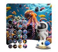 Galaxy Projector,FLEVO Planetarium Star Projector for Bedroom,Sky Light Living Room Decor, 4K Replaceable 13 HD Galaxy Discs,Timed Starry Night Light,for Kids Bedroom Birthday Christmas Gift