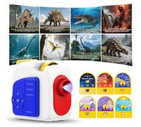 Galaxy Projector for Bedroom,Syslux Planetarium Star Projectorm,Bedtime Story Projector for Kids,with 48 Story Cards Night Light,with Voice Narration,for Kids Adults Bedroom Decor Birthday Gifts