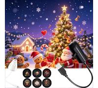Galaxy Projector Night Light, HD Star Lamp USB 360° Swivel | HD starry sky for bedroom ceiling. Swivel 360° for full coverage. Seasonal projection light ideal for festive decor.