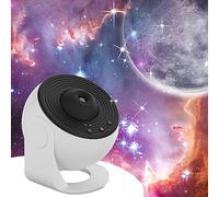 Galaxy Projector, Planetarium Projector with 12 HD Image, 1/2H Timer Night Lights Star Projector, Brighter Ceiling Projector for Bedroom Kids Adults Gift