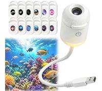 Galaxy Projector Plug and Play USB Star Galaxy Lamp Usd Power Supply Realistic Ocean Projector Night Lighting,C