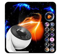 Galaxy Projector Pro, 13 in 1 HD Planetarium Projector Pro with Timer | Nebula & Milky Way Star Light for Ceiling | LED Space Galaxy Bedroom Night Light for Adults Kids