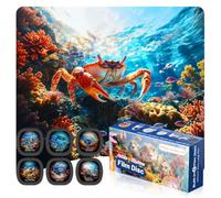 Galaxy Projector Pro Disc,Upgrade Ocean Version Realistic Discs,Planetarium Star Projector Night Light Discs,6 Film Discs 5K HD,for Kids Bedroom Ceiling Birthday Gifts (Device Not Included)