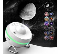 Galaxy Projector Pro for Bedroom,Planetarium Star Projector,13 in 1 Planetarium Starry Sky Night Light,for Kids Christmas and Halloween,Timing,Mute Design,Projection Effect forBedroom,Party,Game Rooms