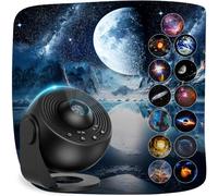 Galaxy Projector PRO, Planetarium Star Projector with 13 Discs, Black | 360° Starry Sky Night Light, Celestial Galaxy Projector for Adults Kids Bedroom Decor