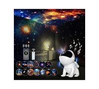 Galaxy Projector Star Projector, Planetarium Projector with 12 Discs, 15 White Noise, Bluetooth Speaker, Remote Control, Timer, Magnetic Base, Night Light for Bedroom, Ceiling, Decor, Kids, Adults
