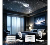 Galaxy Projector, USB Plug and Play HD Holographic Night Light