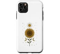 Galaxy Radiant Sunflower Cosmic Vibes Retro Vintage Case for iPhone 11 Pro Max
