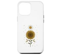 Galaxy Radiant Sunflower Cosmic Vibes Retro Vintage Case for iPhone 12 Pro Max