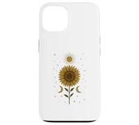 Galaxy Radiant Sunflower Cosmic Vibes Retro Vintage Case for iPhone 13
