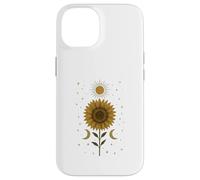 Galaxy Radiant Sunflower Cosmic Vibes Retro Vintage Case for iPhone 14