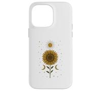 Galaxy Radiant Sunflower Cosmic Vibes Retro Vintage Case for iPhone 14 Pro Max