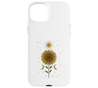 Galaxy Radiant Sunflower Cosmic Vibes Retro Vintage Case for iPhone 15 Plus