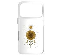 Galaxy Radiant Sunflower Cosmic Vibes Retro Vintage Case for iPhone 17 Pro