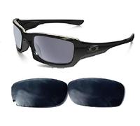 Galaxy Replacement Lens For Oakley Fives Squared Sunglasses Gold Polarized 100% UVAB, Black, Standard