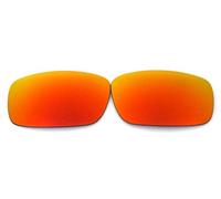 Galaxy Replacement Lenses For Oakley Fives Squared Red Color Polarized 100% UVAB Size: Regular