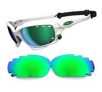 Galaxy Replacement lenses For Oakley Jawbone,Racing Jacket Polarized Green 100% UVAB, Green, Standard