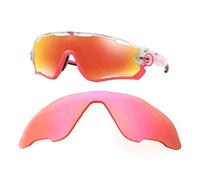 Galaxy Replacement Lenses For Oakley Jawbreaker HD Pink Color, Pink Hd, Regular