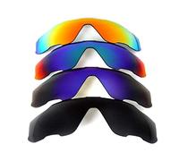Galaxy Replacement Lenses For Oakley Jawbreaker Polarized Black/Blue/Green/Red Multicoloured Size: Regular