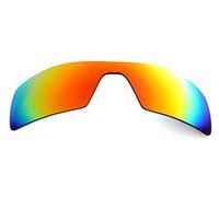 Galaxy Replacement Lenses for Oakley Oil Rig Fire Red Color Polarized - Fire Red, regular