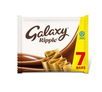 Galaxy Ripple Chocolate Bars Multipack 7x30g