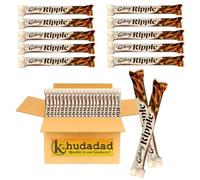 Galaxy Ripple Milk Chocolate Bars Chocolate Multipack, Ideal for Gift, Snacks or Hamper (10x Galaxy Milk Ripple Choc Bars 30g)