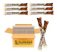 Galaxy Ripple Milk Chocolate Bars Chocolate Multipack, Ideal for Gift, Snacks or Hamper (6x Galaxy Milk Ripple Choc Bars 30g)