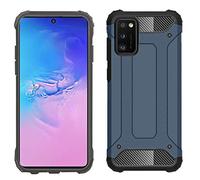 Galaxy S10 Lite Case, Galaxy S10 Lite Shockproof Case Premium Protective Poly-carbonate Hybrid Anti Slip S10 Lite Armor Flexible Inner Protection Phone Cover for Samsung Galaxy S10 Lite (NAVY BLUE)