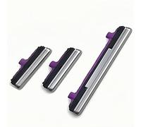 Galaxy S10 Side Power Side Power On Off Volume Button Key Replacement Part for Samsung Galaxy S10/S10 Plus G975 G973 (Silver)