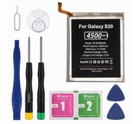 Galaxy S20 Battery, 4500mAh EB-BG980ABY Replacement Battery for Samsung Galaxy S20 SM-G980 with Complete Repair Tool Kit