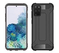 Galaxy S20 Case, Galaxy S20 Shockproof Case Premium Protective Poly-carbonate Hybrid Anti Slip Galaxy S20 Armor Flexible Inner Protection Phone Cover for Samsung Galaxy S20 (BLACK)